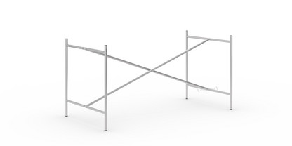 Eiermann 2 Table Frame  Silver|Vertical,  centred|135 x 66 cm|Without extension (height 66 cm)