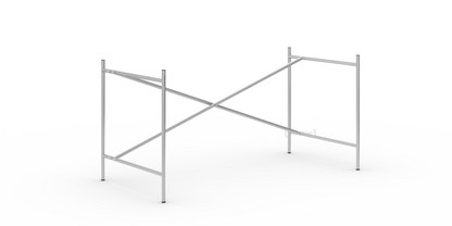 Eiermann 2 Table Frame  Silver|Vertical,  offset|135 x 66 cm|Without extension (height 66 cm)