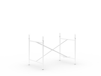 Eiermann 2 Table Frame  White|Vertical,  centred|100 x 66 cm|With extension (height 72-85 cm)