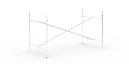 Eiermann 2 Table Frame  White|Vertical,  centred|135 x 66 cm|With extension (height 72-85 cm)