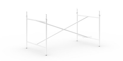 Eiermann 2 Table Frame  White|Vertical,  centred|135 x 78 cm|With extension (height 72-85 cm)