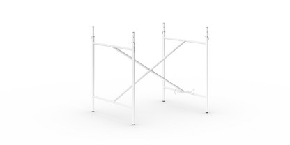 Eiermann 2 Table Frame  White|Vertical,  centred|80 x 66 cm|With extension (height 72-85 cm)
