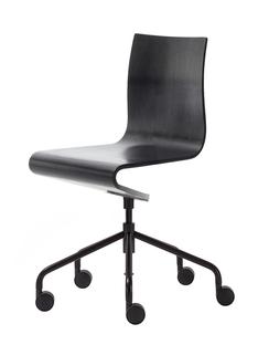 Work Chair Seesaw Black, with spindle|Without armrests|Black ash