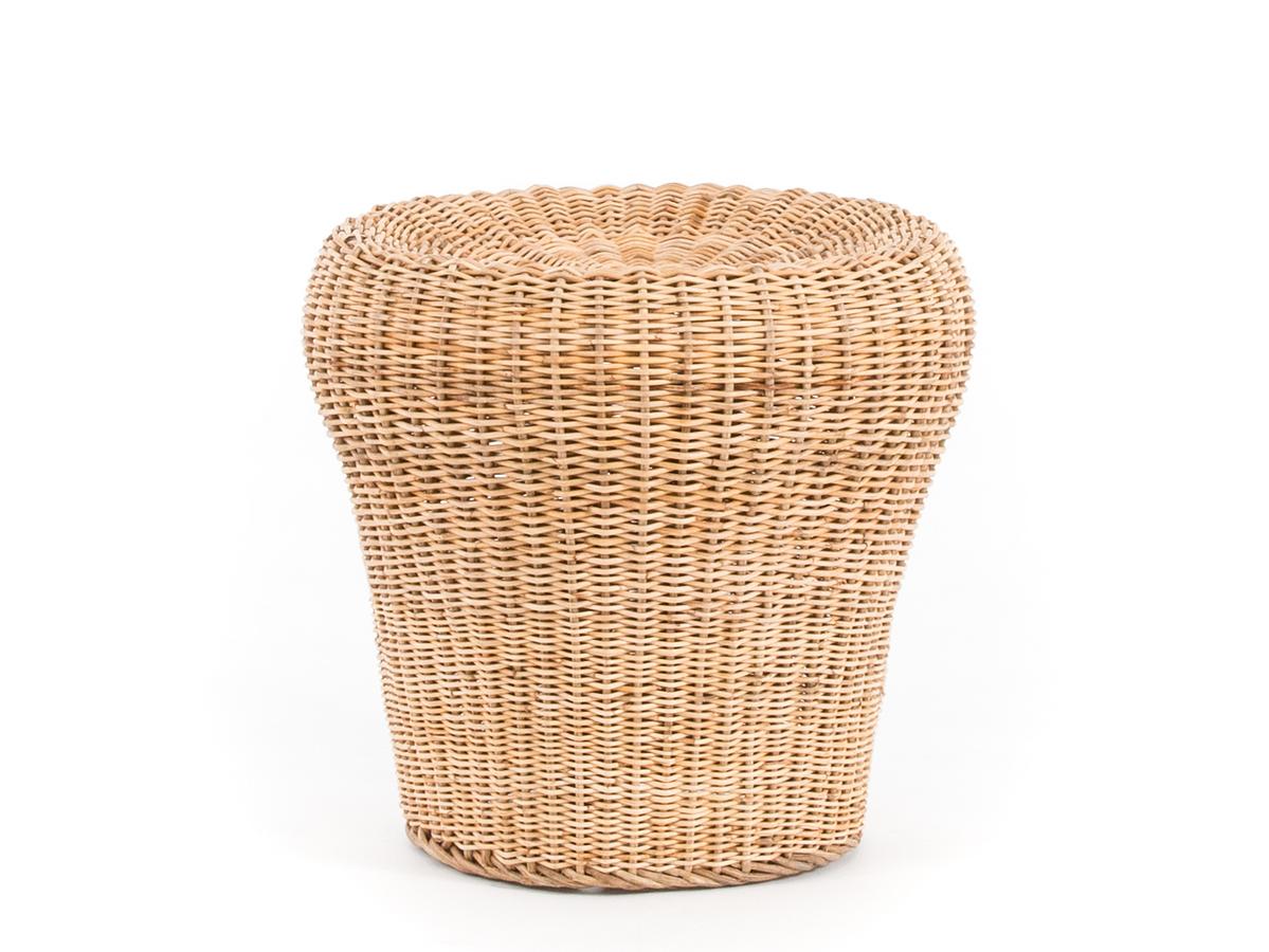 Rattan Stool E 14 Richard Lampert by Egon Eiermann 1957