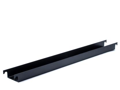 Cable Trough for Eiermann Table Frames For table frame 110 cm (Eiermann 1)|Black