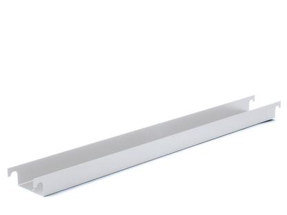 Cable Trough for Eiermann Table Frames For table frame 110 cm (Eiermann 1)|Silver