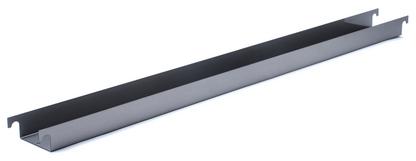 Cable Trough for Eiermann Table Frames For table frame 135 cm (Eiermann 2)|Clear lacquered steel