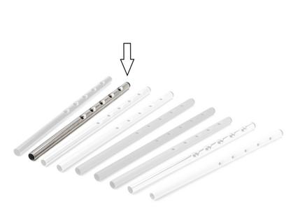 Height Extension (1 Set) for Eiermann Table Frames Colourless