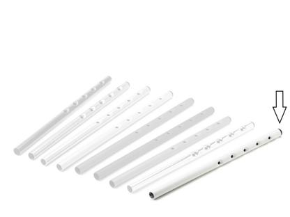 Height Extension (1 Set) for Eiermann Table Frames White