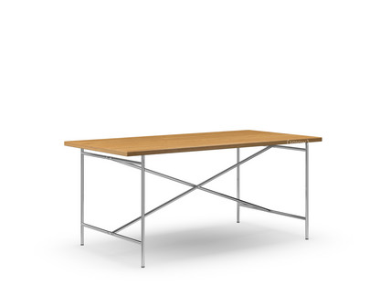 Eiermann 2 Dining Table Oak natural|160 x 83 cm|Chrome