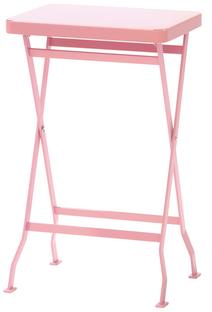 Flip side table Light pink (RAL 3015)