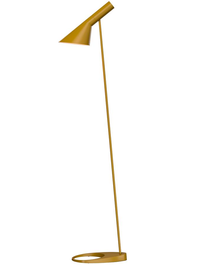 ochre floor lamp