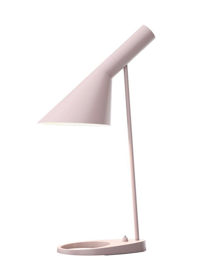 Louis Poulsen Aj Table Lamp Pale Rose Special Edition 2020 By Arne Jacobsen 1960 Designer Furniture By Smow Com