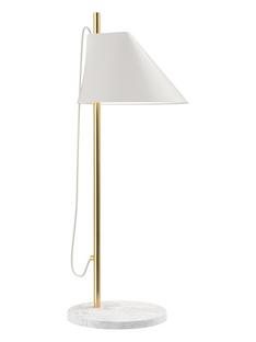 Yuh Table Lamp White/brass