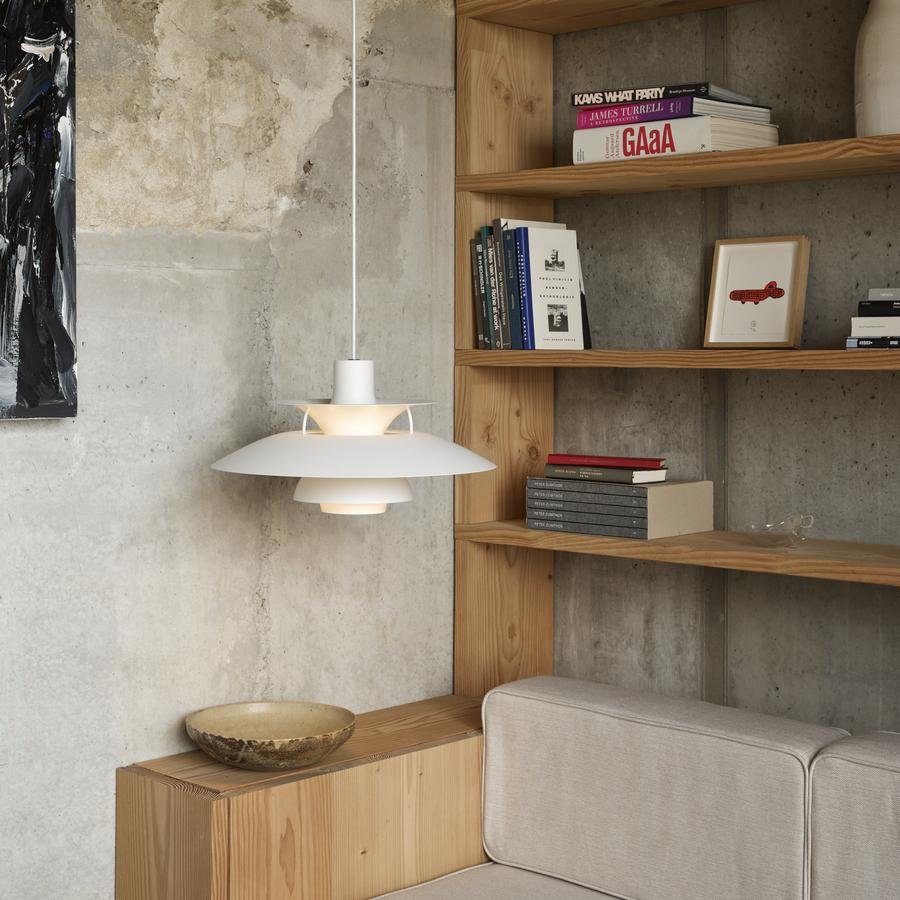 PH 5 Monochrome, Pale blush | Louis Poulsen | Pendant Lights
