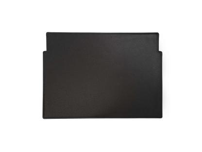Leather Overlay for USM Haller Inside door flap|50 x 35 cm|Graphite black