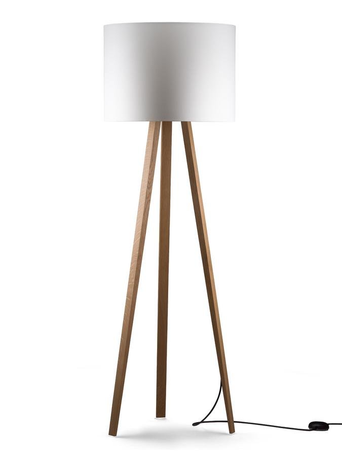 Maigrau Luca Stand High H 165 Cm Oak Natural White By 2008 2018 Designer Furniture Smow Com Maigrau Luca Stand High H 165 Cm, Luca Floor Lamp