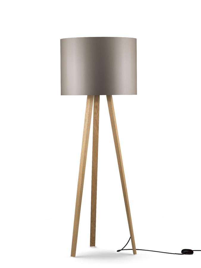 Maigrau Luca Stand Medium H 140 Cm Oak Natural Grey By 2008 2018 Designer Furniture Smow Com Maigrau Luca Stand Medium H 140 Cm, Luca Floor Lamp