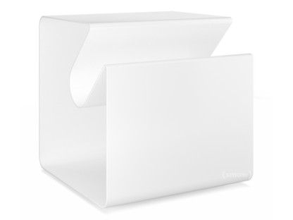 V44 Side Table Signal white (RAL 9003)|Glides