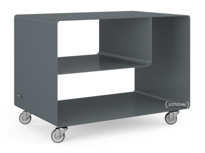 Trolley R 106N Self-coloured|Basalt grey (RAL 7012)|Industrial castors