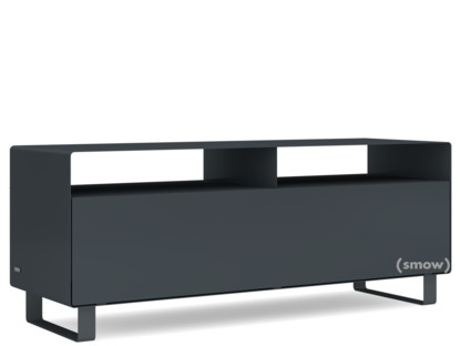 TV Lowboard R 109N Self-coloured|Anthrazite grey (RAL 7016)|Sledge base lacquered in same colour as unit exterior