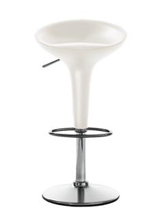 Bombo Stool Height adjustable (Seat height 50-74 cm)|White