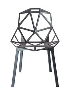 Chair_One Lacquered grey-green shiny|Grey-green shiny (5256)