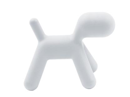 Puppy Extra large (H 81 x W 61,5 x D 102 cm)|Polyethylene (intended for use outdoors)|Matt white (1700 C)