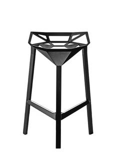 Stool_One 670 mm kitchen height|Black matt (5130)