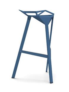 Stool_One 770 mm bar height|Blue shiny (5255)