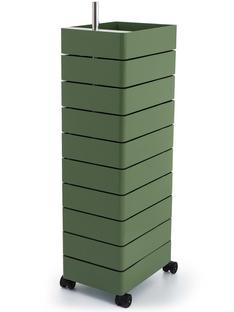 360° Container 1270 mm (10 shelves)|Green