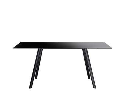 Pilo 160 x 85 cm|Legs black, table top black