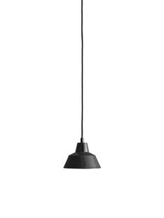 Workshop Lamp W1 (Ø 18 cm)|Shiny black