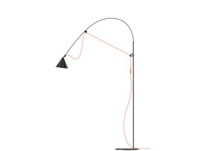 Ayno L Floor Lamp Black|Orange|2700 K