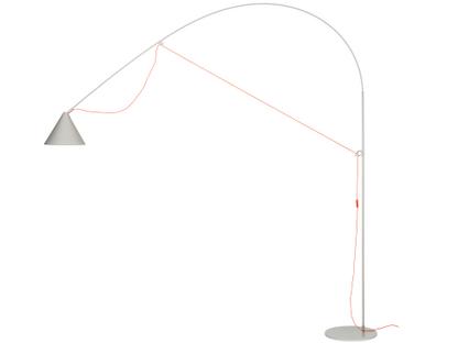 Ayno XL Floor Lamp Silk grey|Orange|2700 K