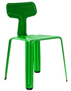Pressed Chair Pure green glossy