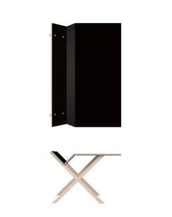 Kant Desk 160 cm|74 cm|FU (plywood, birch) linoleum black