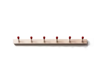 Rechenbeispiel Hook Rail 6 Hooks (81 cm)|Red