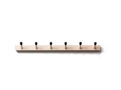 Rechenbeispiel Hook Rail 6 Hooks (81 cm)|Black