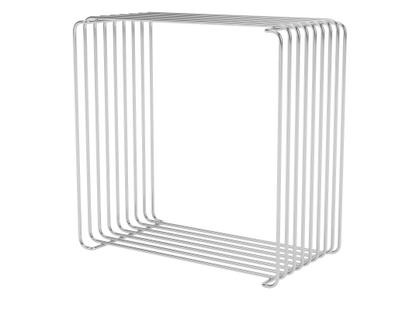 Panton Wire Cube 20 cm|Chrome-plated