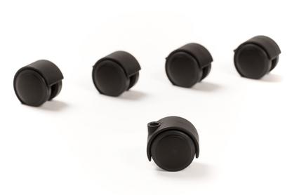 Castors for Kevi chairs (Set of 5) 