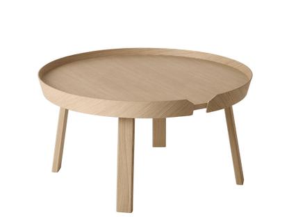 Around Coffee Table Large (H 36 x Ø 72 cm)|Natural oak