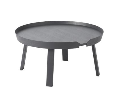 Around Coffee Table Large (H 36 x Ø 72 cm)|Ash anthracite