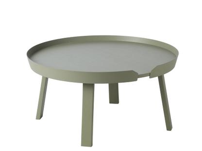 Around Coffee Table Large (H 36 x Ø 72 cm)|Ash dusty green