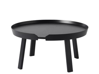Around Coffee Table Large (H 36 x Ø 72 cm)|Ash black