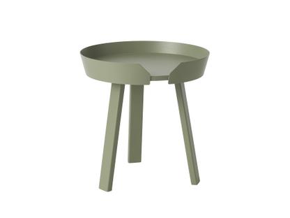 Around Coffee Table Small (H 46 x Ø 45 cm)|Ash dusty green