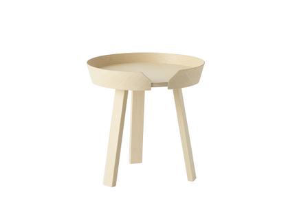Around Coffee Table Small (H 46 x Ø 45 cm)|Natural ash