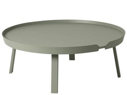 Around Coffee Table XL (H 36 x Ø 95 cm)|Ash dusty green
