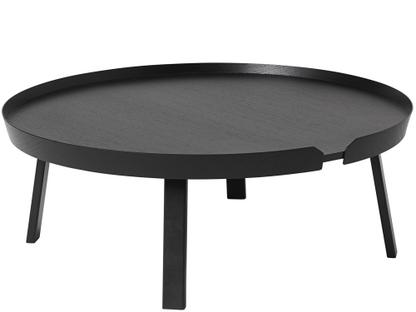 Around Coffee Table XL (H 36 x Ø 95 cm)|Ash black