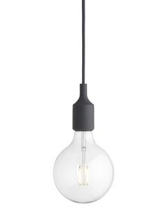 E27 Pendant Lamp Dark grey